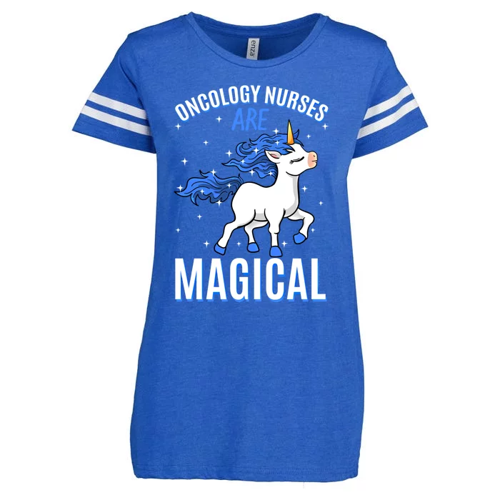 Oncology Nurses Are Magical Unicorn Job Nursing Profession Meaningful Gift Enza Ladies Jersey Football T-Shirt