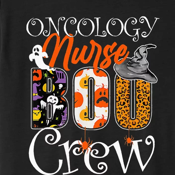 Oncology Nurse Boo Crew Halloween Oncology Nurse Costume ChromaSoft Performance T-Shirt