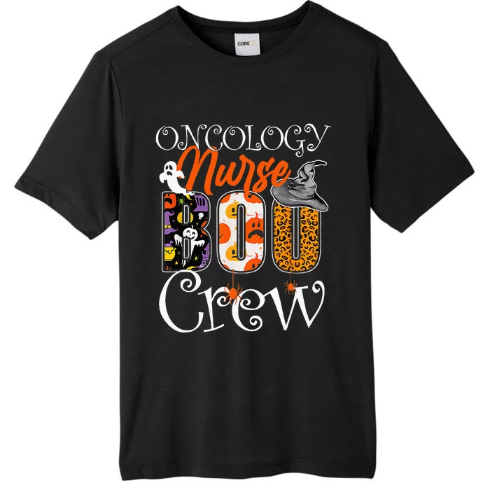 Oncology Nurse Boo Crew Halloween Oncology Nurse Costume ChromaSoft Performance T-Shirt