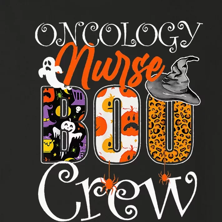 Oncology Nurse Boo Crew Halloween Oncology Nurse Costume Toddler Long Sleeve Shirt