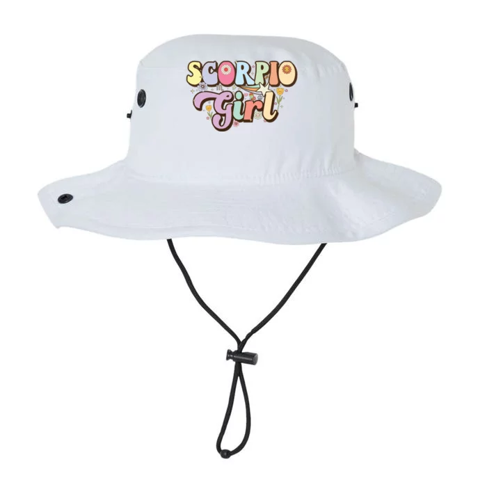 October November Birthday Zodiac Sign Groovy Scorpio Great Gift Legacy Cool Fit Booney Bucket Hat