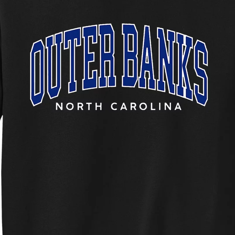 Obx North Carolina Summer Retro Preppy Throwback Sweatshirt