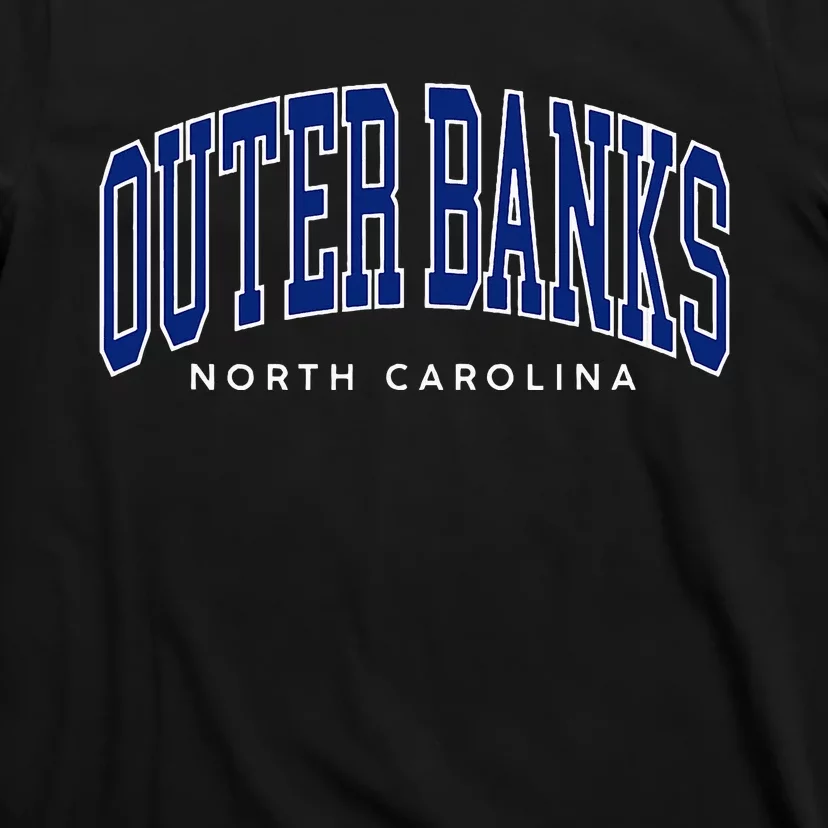 Obx North Carolina Summer Retro Preppy Throwback T-Shirt