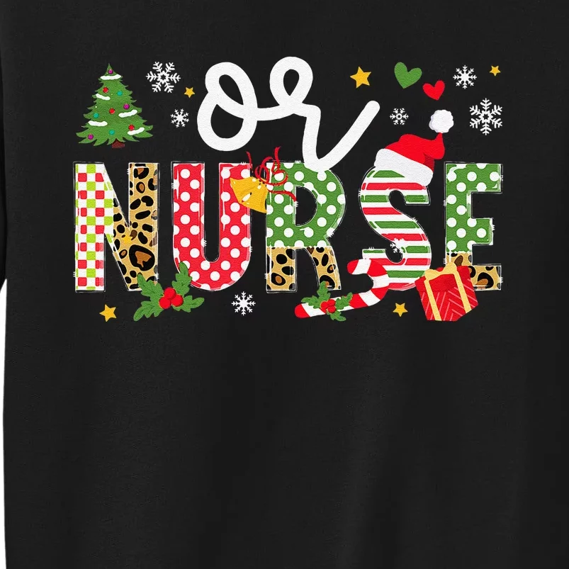 Or Nurse Christmas Operating Room Nurse Xmas Party Sweatshirt