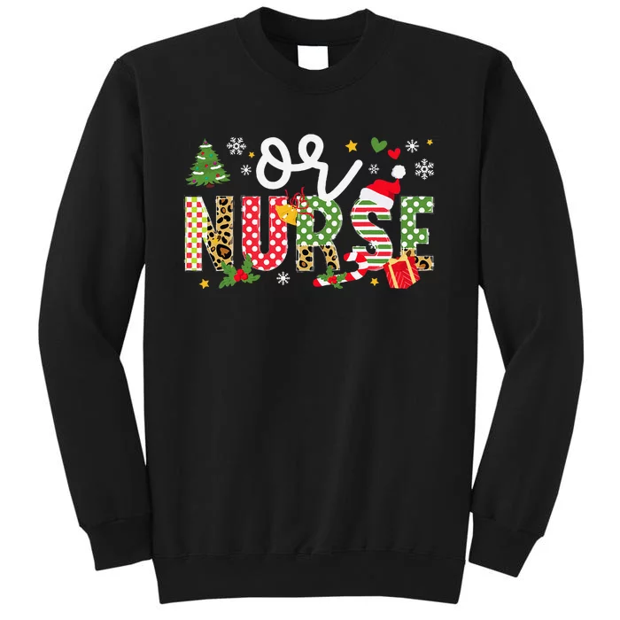 Or Nurse Christmas Operating Room Nurse Xmas Party Sweatshirt