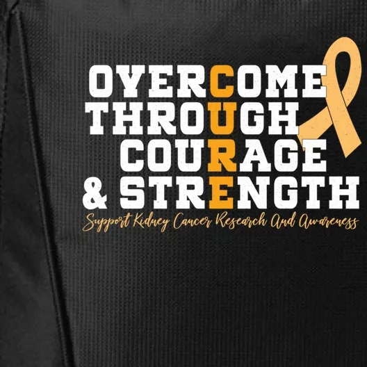 Overcome Ney Cancer Orange Ribbon Event March Gift City Backpack