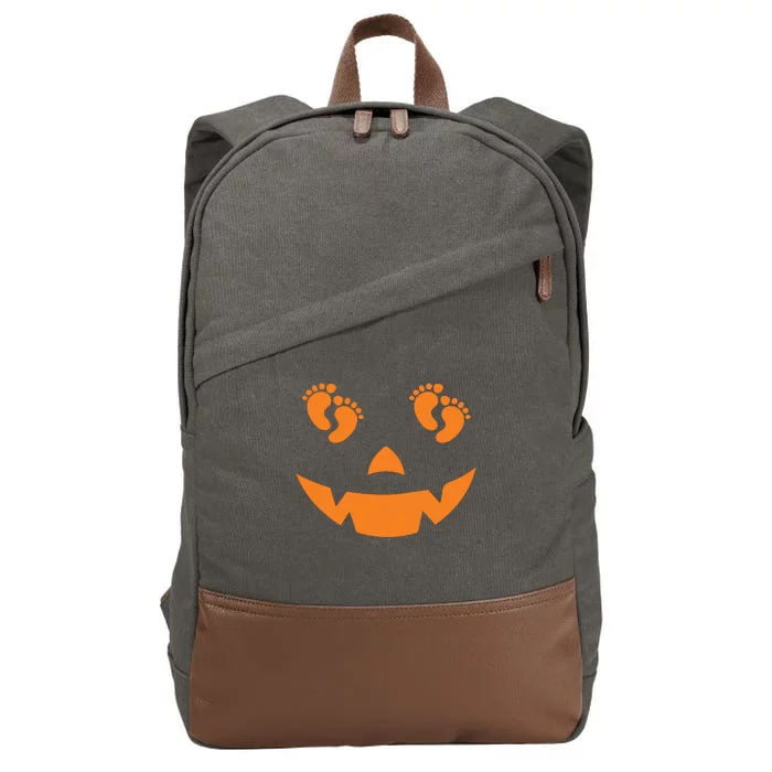 Ob Nurse Delivery Labor Halloween Cotton Canvas Backpack