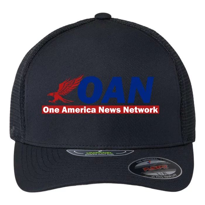 One America News Network OAN Classic Flexfit Unipanel Trucker Cap