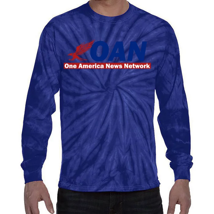 One America News Network OAN Classic Tie-Dye Long Sleeve Shirt