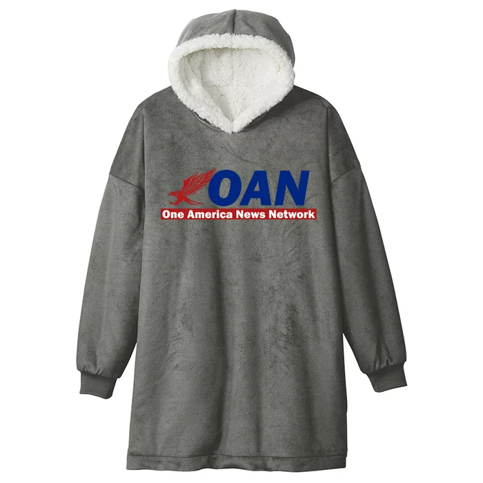 One America News Network OAN Classic Hooded Wearable Blanket