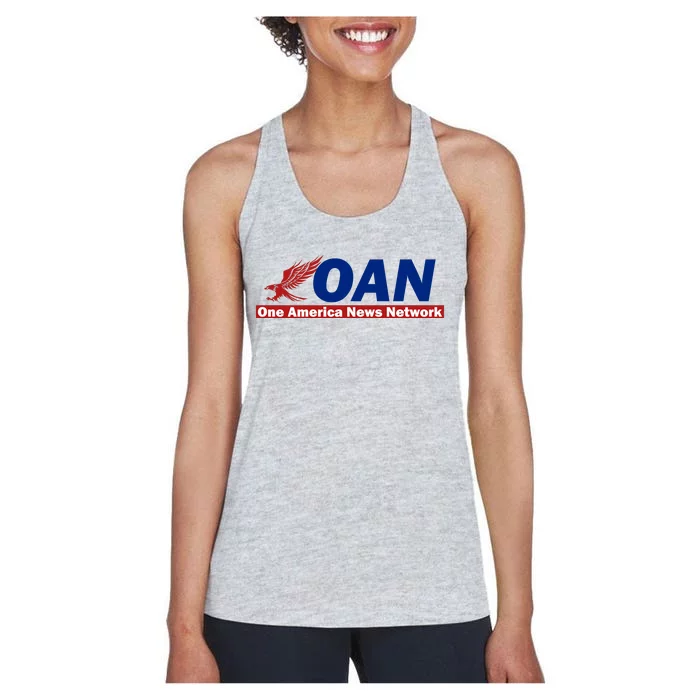 One America News Network OAN Classic Women's Racerback Tank