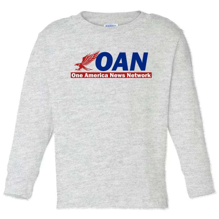 One America News Network OAN Classic Toddler Long Sleeve Shirt