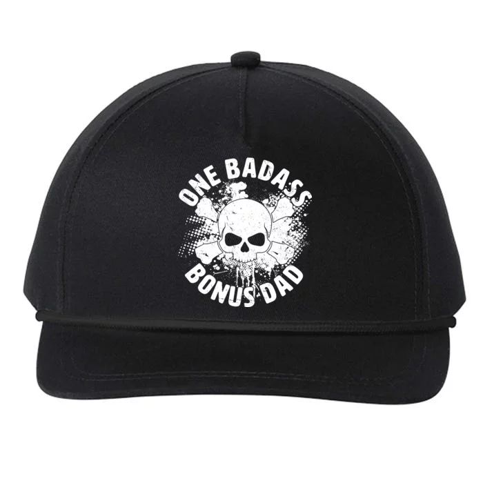 One Badass Bonus Dad Snapback Five-Panel Rope Hat