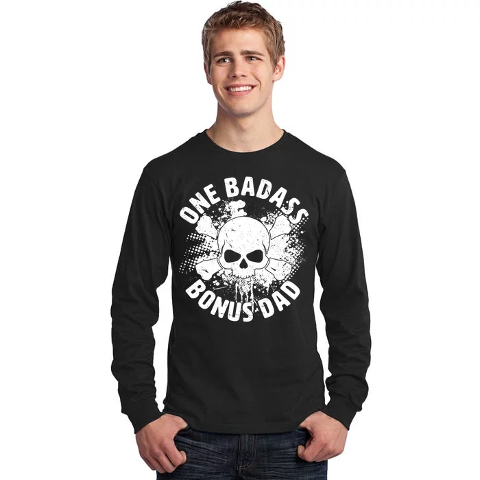 One Badass Bonus Dad Tall Long Sleeve T-Shirt