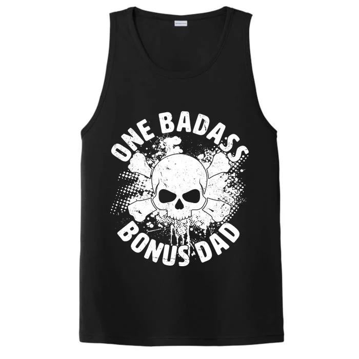 One Badass Bonus Dad Performance Tank