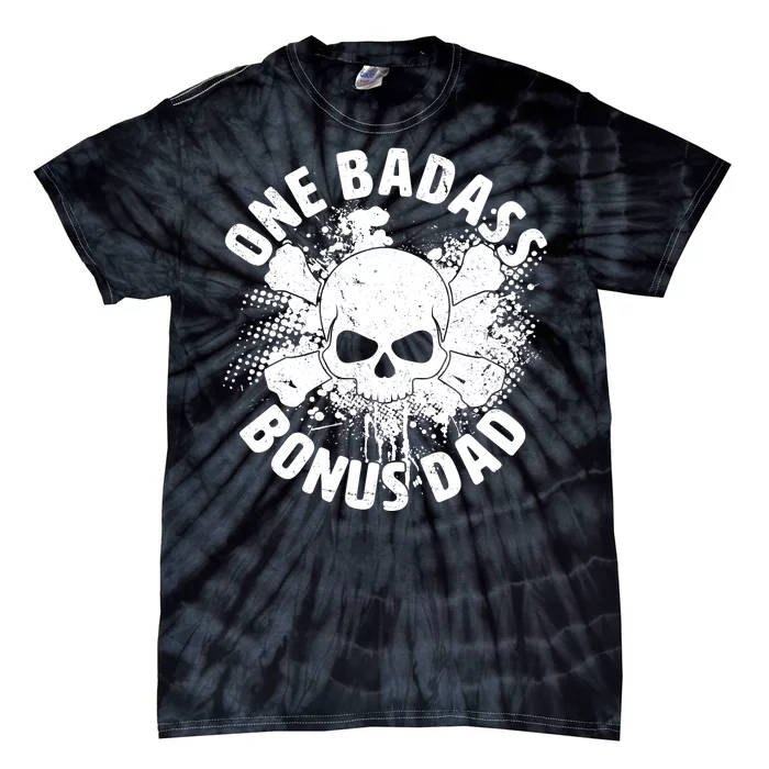 One Badass Bonus Dad Tie-Dye T-Shirt