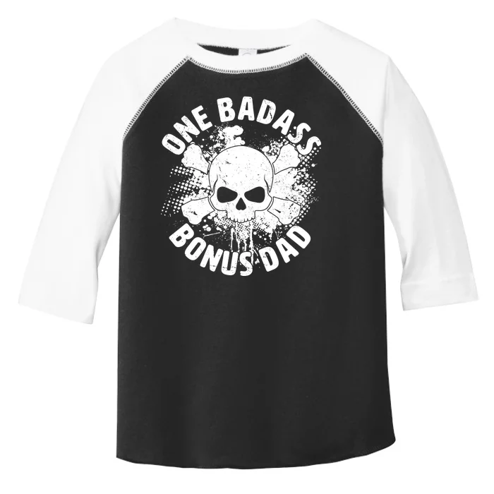 One Badass Bonus Dad Toddler Fine Jersey T-Shirt