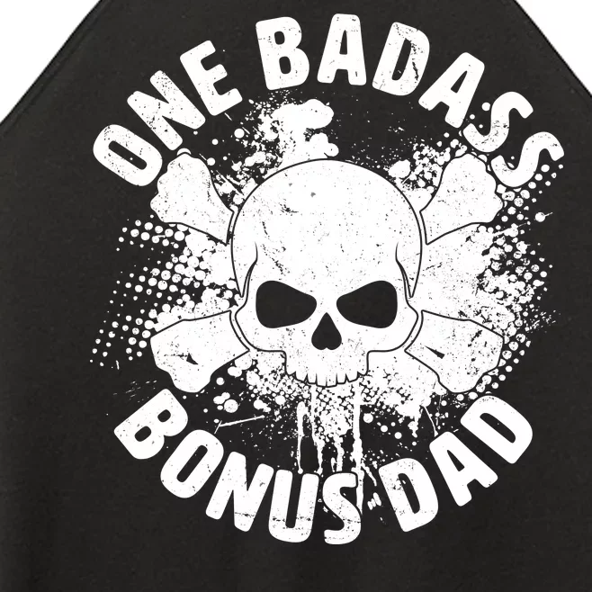 One Badass Bonus Dad Women’s Perfect Tri Rocker Tank