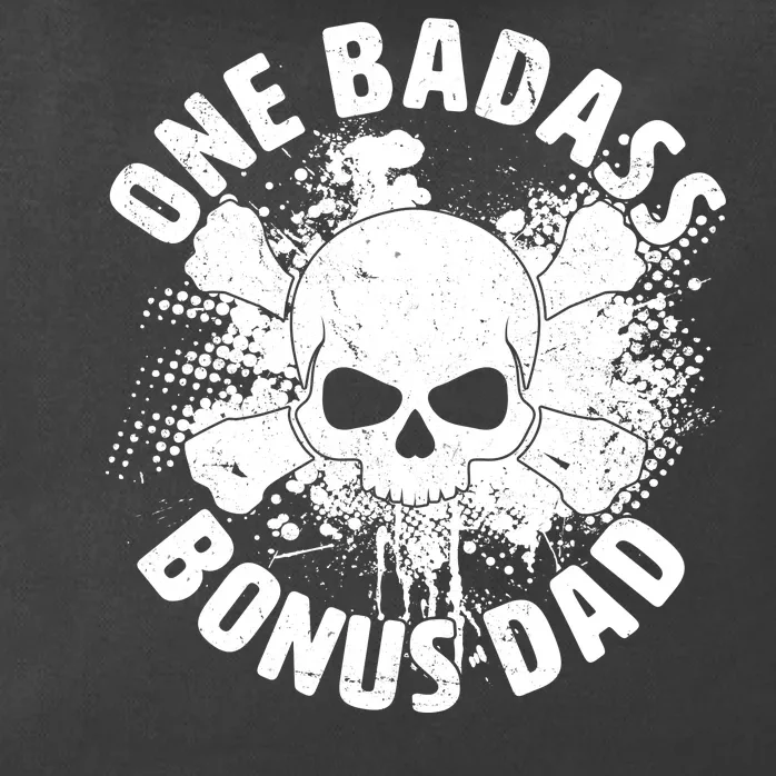 One Badass Bonus Dad Zip Tote Bag