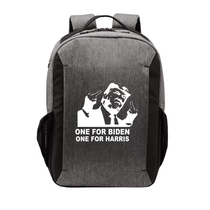 One For Biden One For Harris Pro Trump Vector Backpack