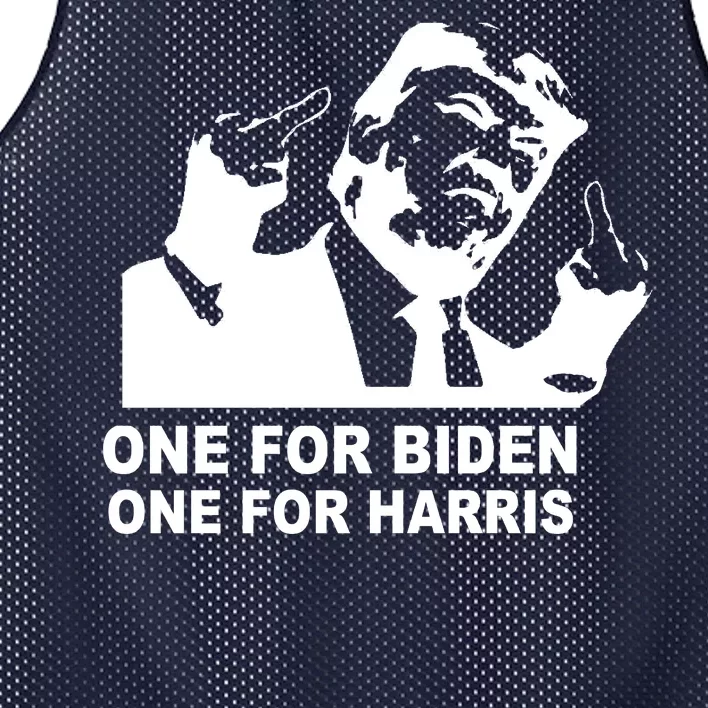 One For Biden One For Harris Pro Trump Mesh Reversible Basketball Jersey Tank