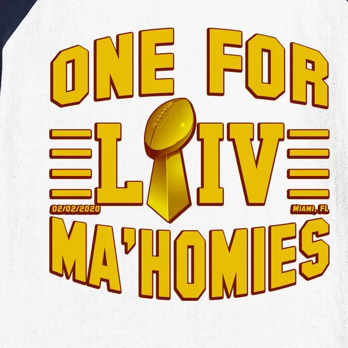 One For Ma'Homies LIV Champ Kansas City Football Baseball Sleeve Shirt