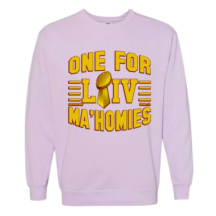 One For Ma'Homies LIV Champ Kansas City Football Garment-Dyed Sweatshirt