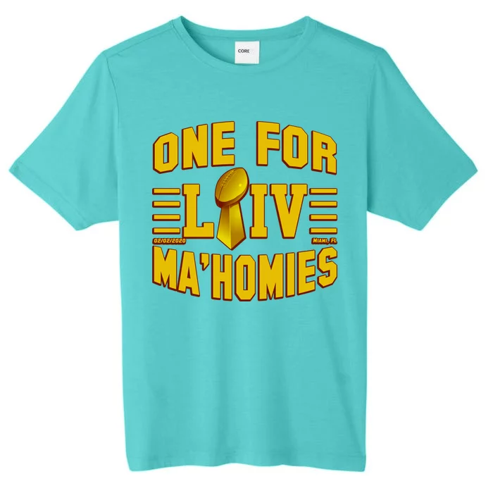 One For Ma'Homies LIV Champ Kansas City Football ChromaSoft Performance T-Shirt