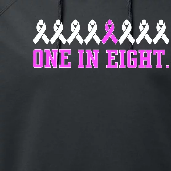 One In Eight Breast Cancer Awareness Performance Fleece Hoodie