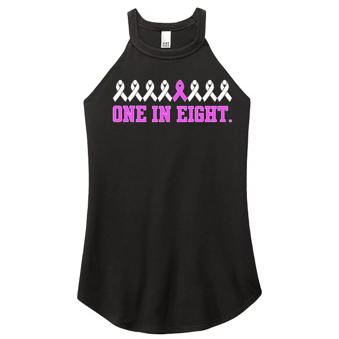 One In Eight Breast Cancer Awareness Women’s Perfect Tri Rocker Tank