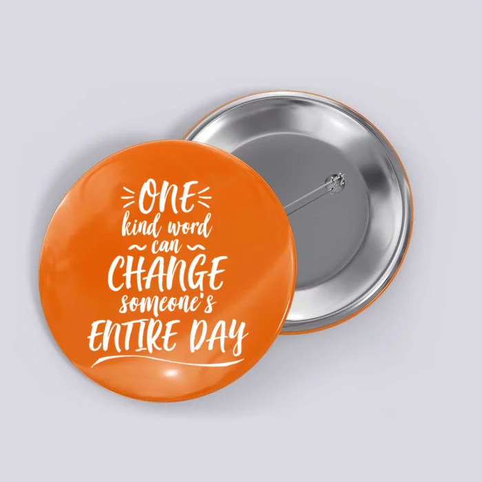 One Kind Word Anti Bullying Button