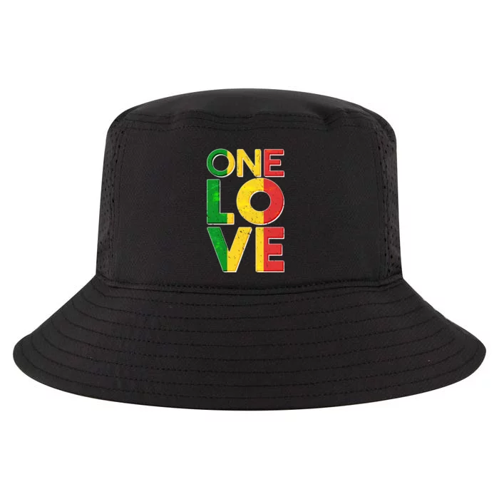 One Love African Colors Cool Comfort Performance Bucket Hat