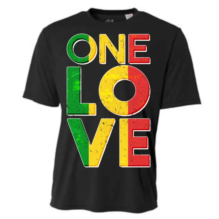 One Love African Colors Cooling Performance Crew T-Shirt