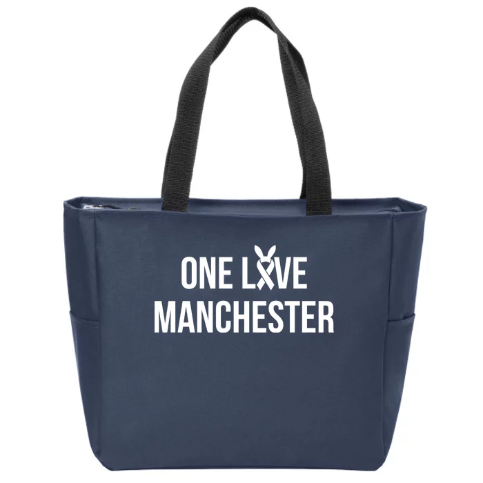 One Love Manchester United Zip Tote Bag