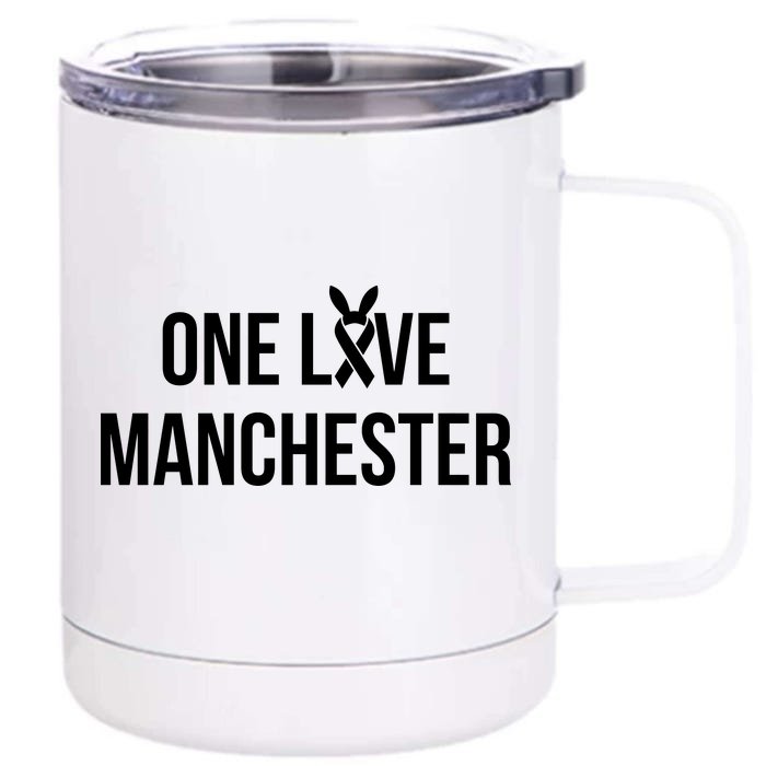 One Love Manchester United Front & Back 12oz Stainless Steel Tumbler Cup