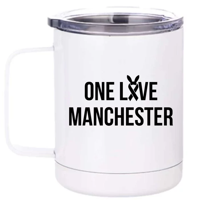 One Love Manchester United Front & Back 12oz Stainless Steel Tumbler Cup