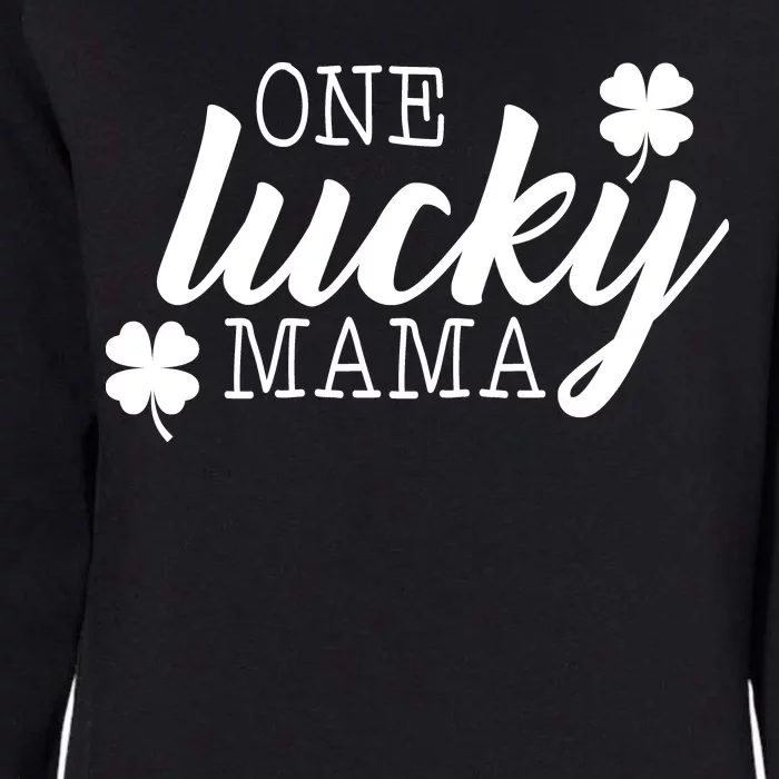 One Lucky Mama Womens California Wash Sweatshirt