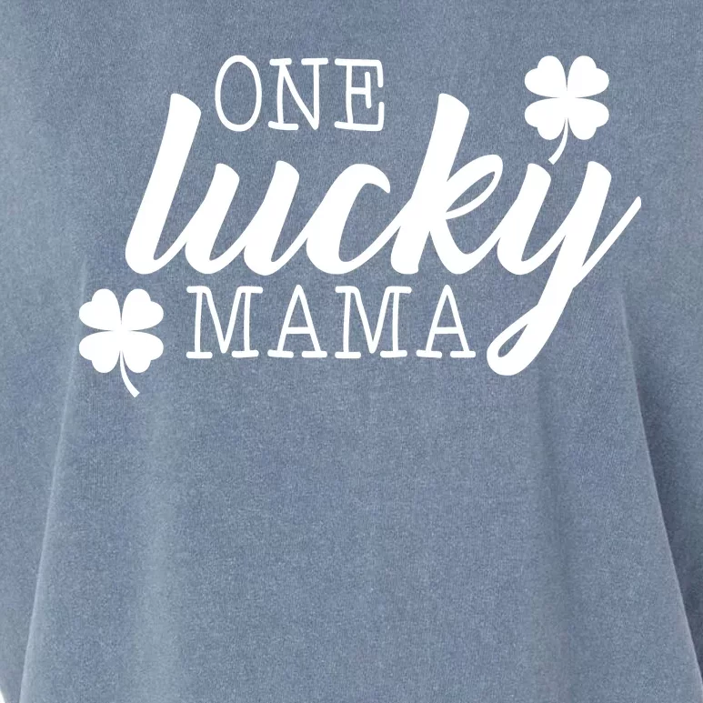 One Lucky Mama Garment-Dyed Women's Muscle Tee