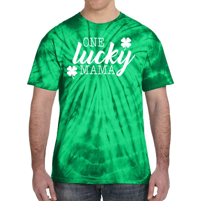 One Lucky Mama Tie-Dye T-Shirt