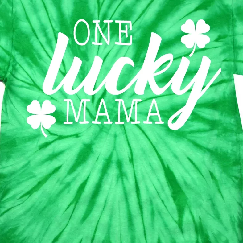 One Lucky Mama Tie-Dye T-Shirt