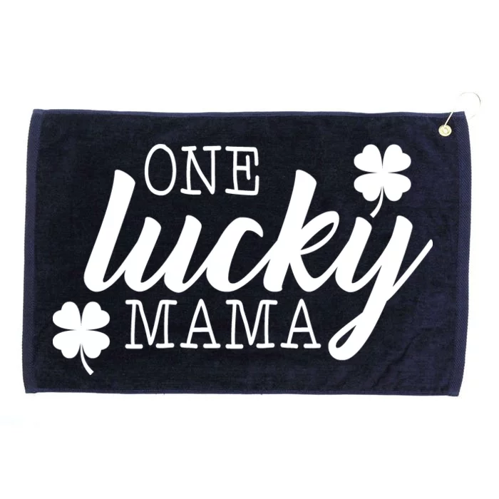 One Lucky Mama Grommeted Golf Towel