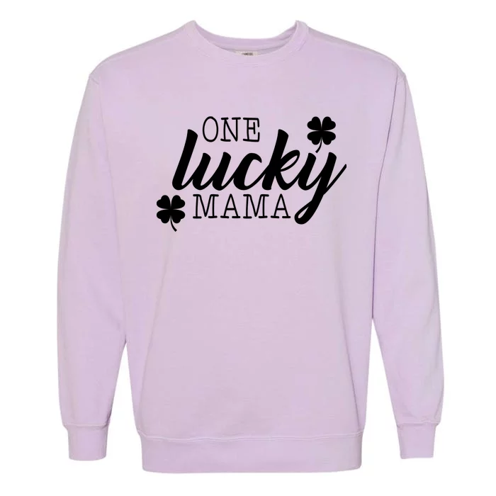 One Lucky Mama Garment-Dyed Sweatshirt