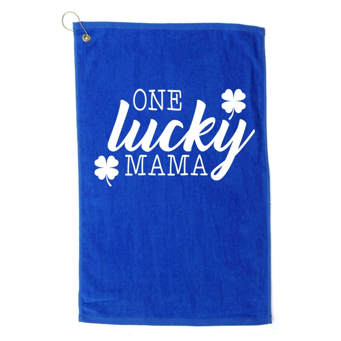 One Lucky Mama Platinum Collection Golf Towel