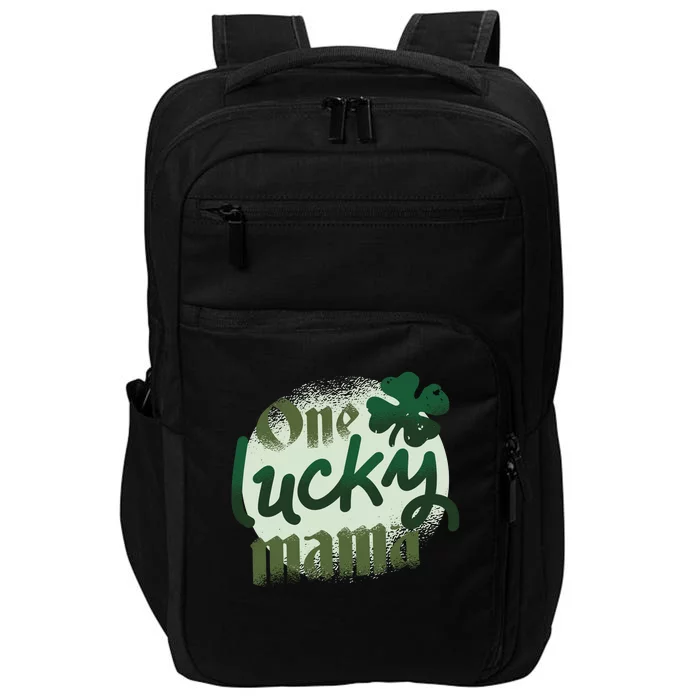 One Lucky Mama Irish Clover Impact Tech Backpack