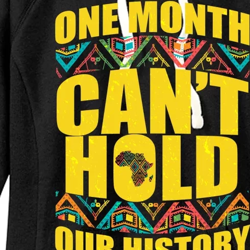 One Month Can't Hold Our History Women's Fleece Hoodie