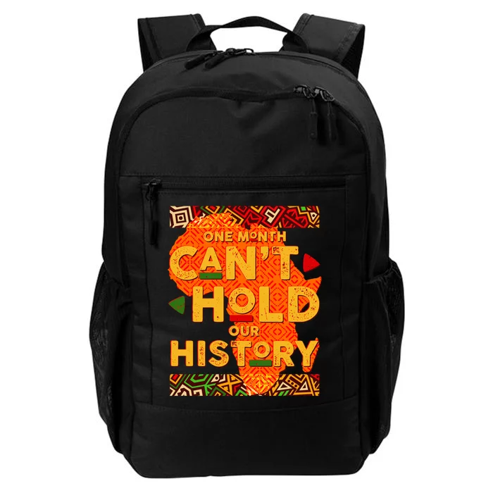 One Month Can't Hold Our History African Colors Daily Commute Backpack