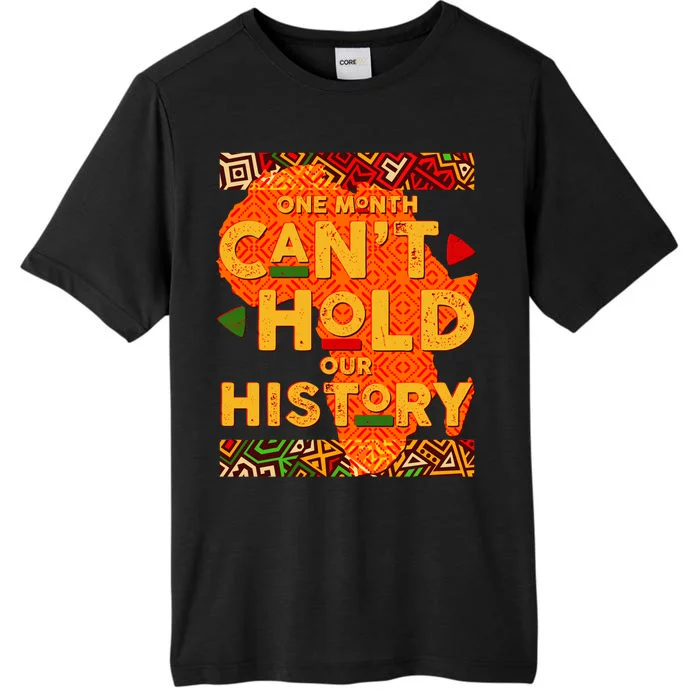 One Month Can't Hold Our History African Colors ChromaSoft Performance T-Shirt