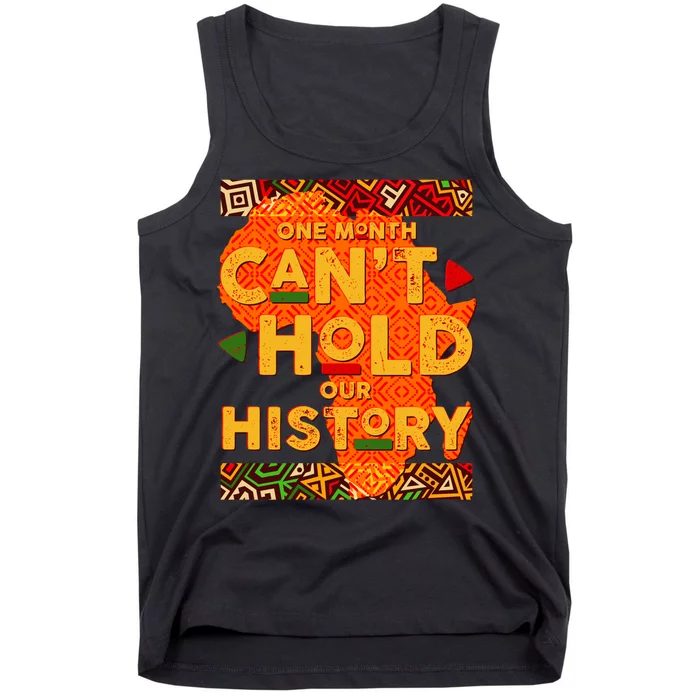 One Month Can't Hold Our History African Colors Tank Top