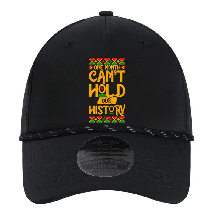 One Month Can't Hold Our History Black History 365 Performance The Dyno Cap