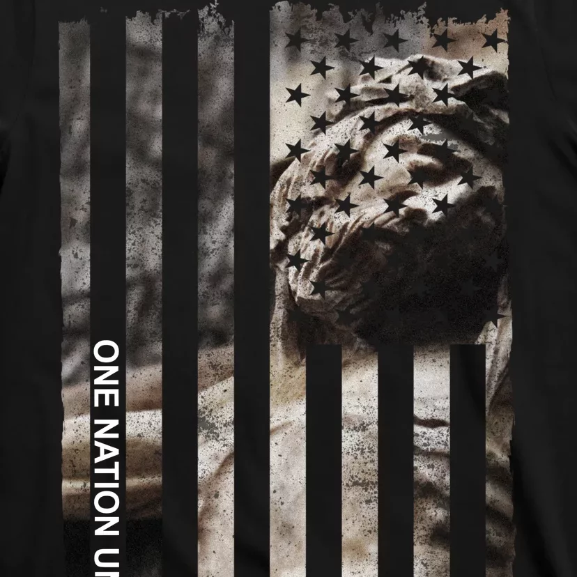 One Nation Under God American Jesus Flag T-Shirt